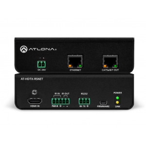 ATLONA HDMI Transmitter wIR RS232 and Ethernet 100mts1080