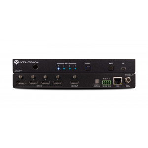 ATLONA 4K HDR FourInput HDMI Switcher with AutoSwitching