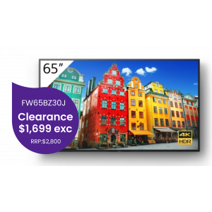 SONY 65'' Commercial 4K Series Commercial TV