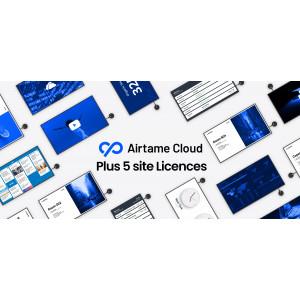AIRTAME Cloud Plus 5 Site Licences