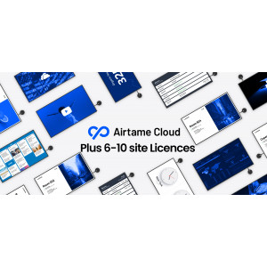 AIRTAME Cloud Plus 6-10 Site Licences