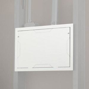 CHIEF in wall storage box 16x9 w flange & cover white