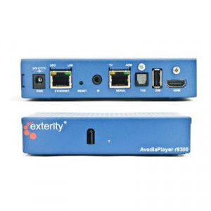EXTERITY r9300-SE STB HDMI output - NO USB Port